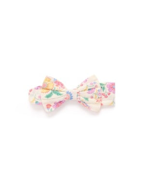 Bow Headband in Mexican Floral