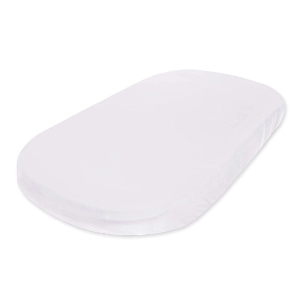 Solid Bassinet Sheet in Cloud