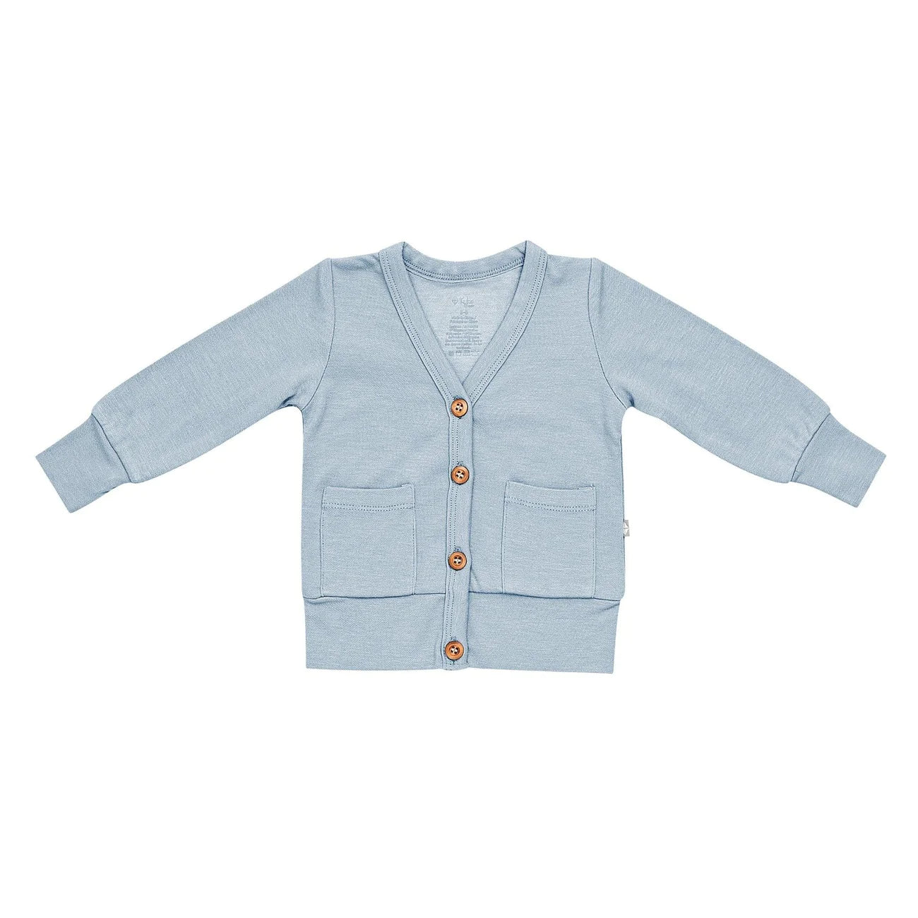 Bamboo Jersey Cardigan in Fog