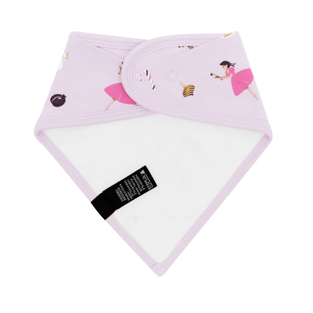 Kyte Baby Bib in Sugar Plum
