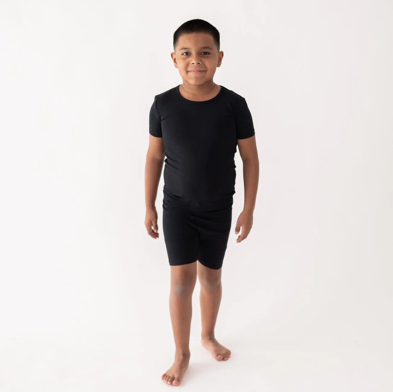 Short Sleeve Pajamas in Midnight