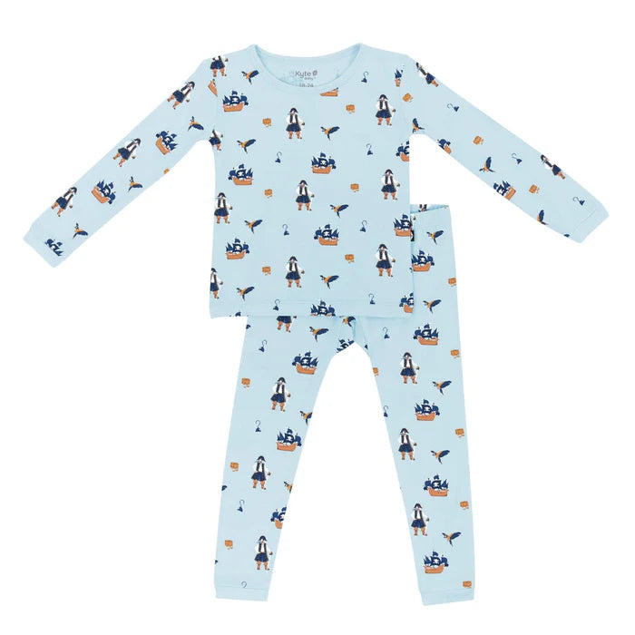 Long Sleeve Pajamas in Pirate 6T
