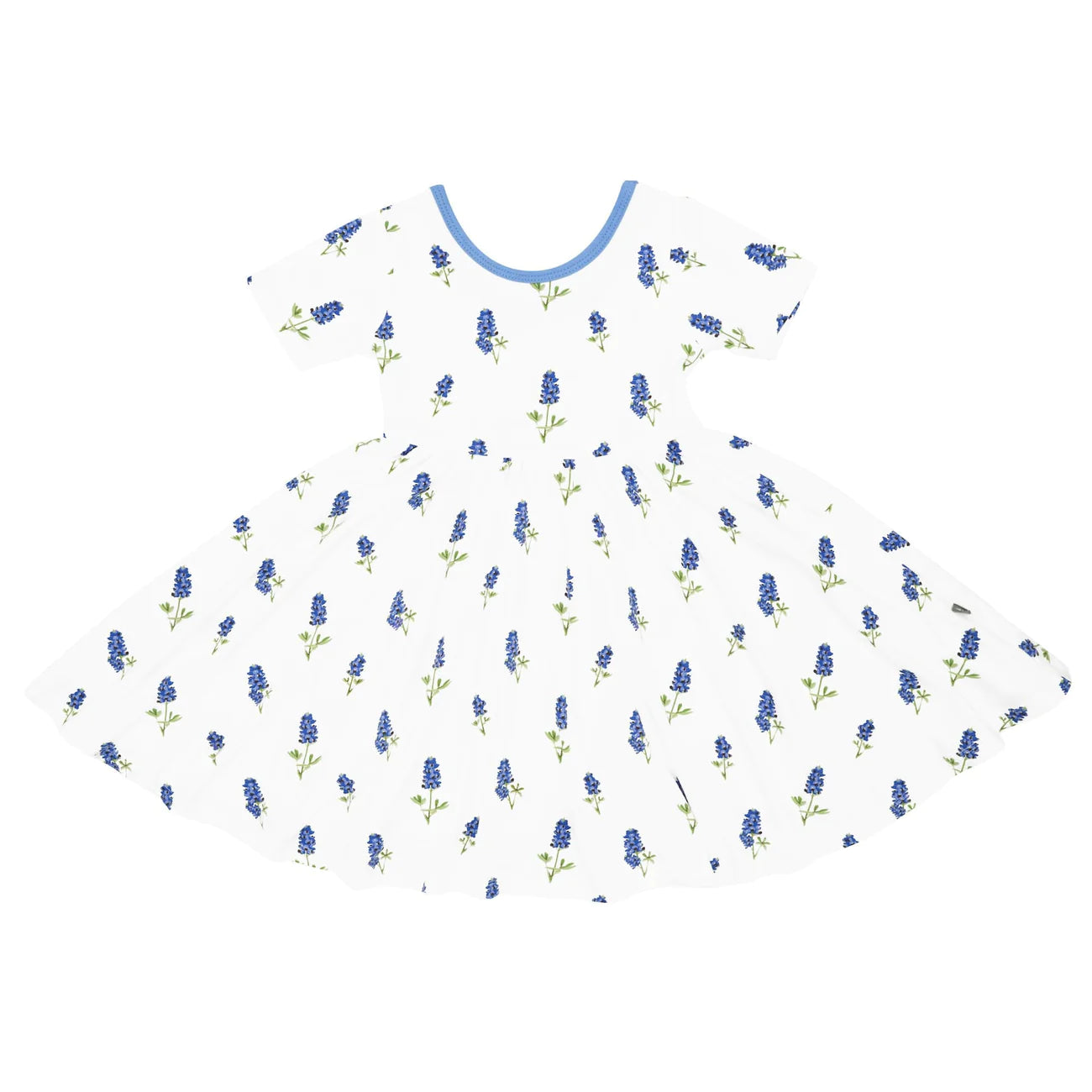 Twirl Dress in Periwinkle Bluebonnet