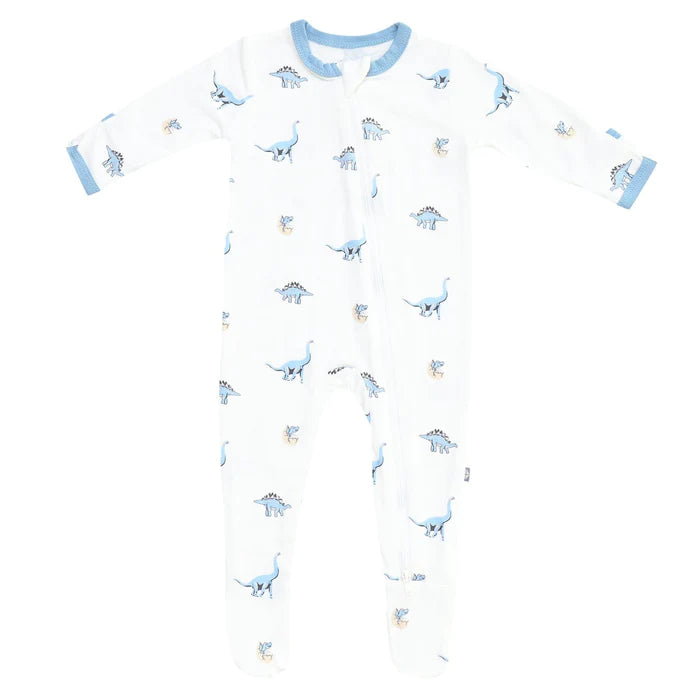 Zippered Footie in Jurassic