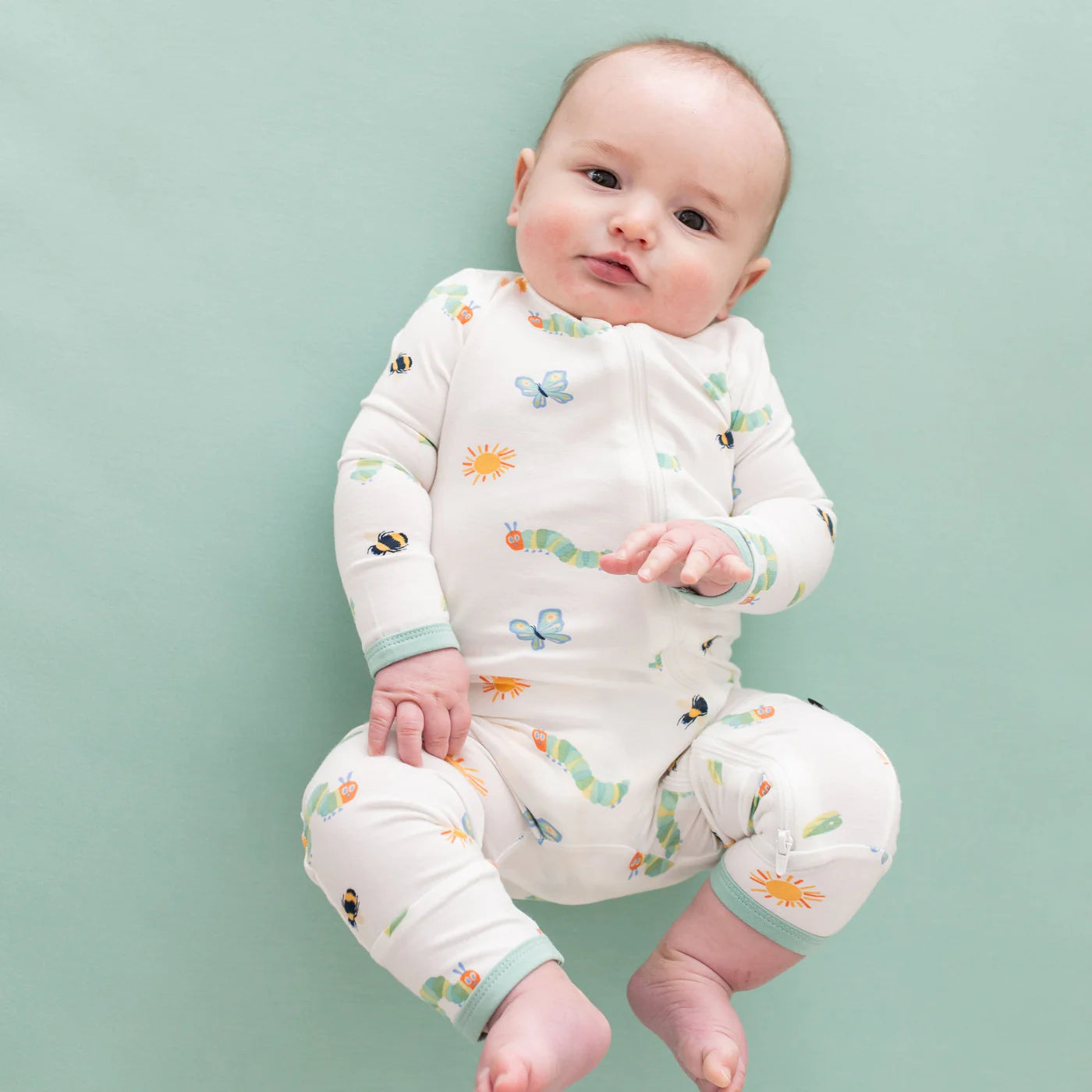 Zippered Romper in The Very Hungry Caterpillar and Friends