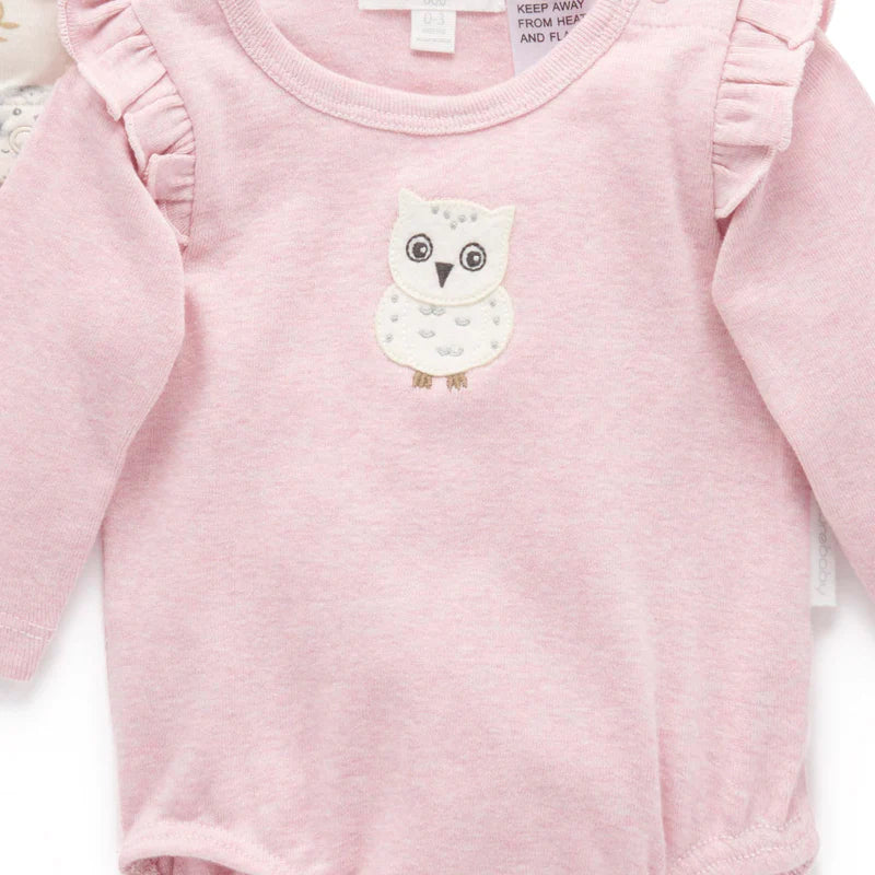 2 Pack Ruffle Bodysuit