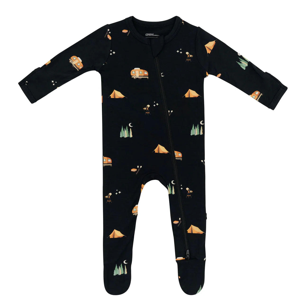 Zippered Footie in Under the Stars