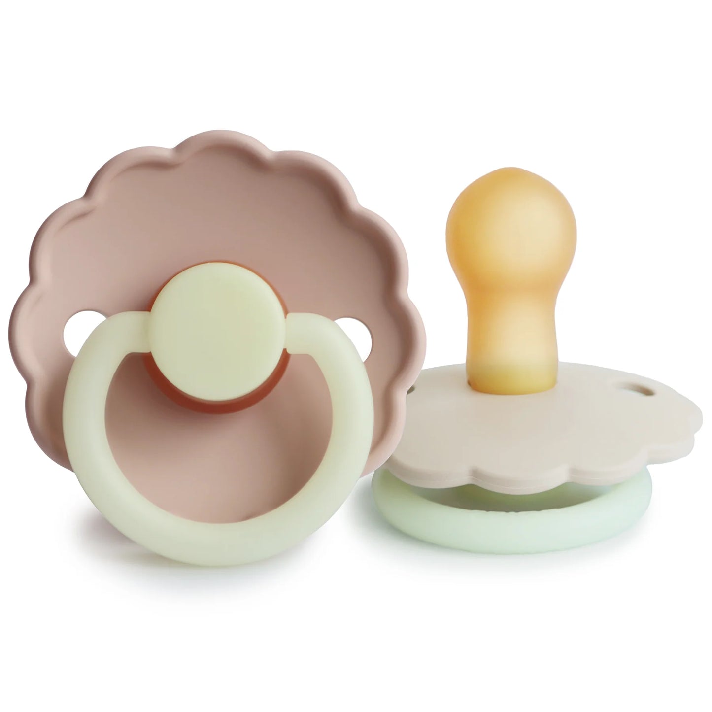Daisy Night Natural Rubber Pacifier |2PK