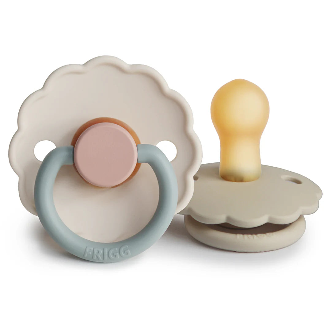 Daisy Night Natural Rubber Pacifier |2PK