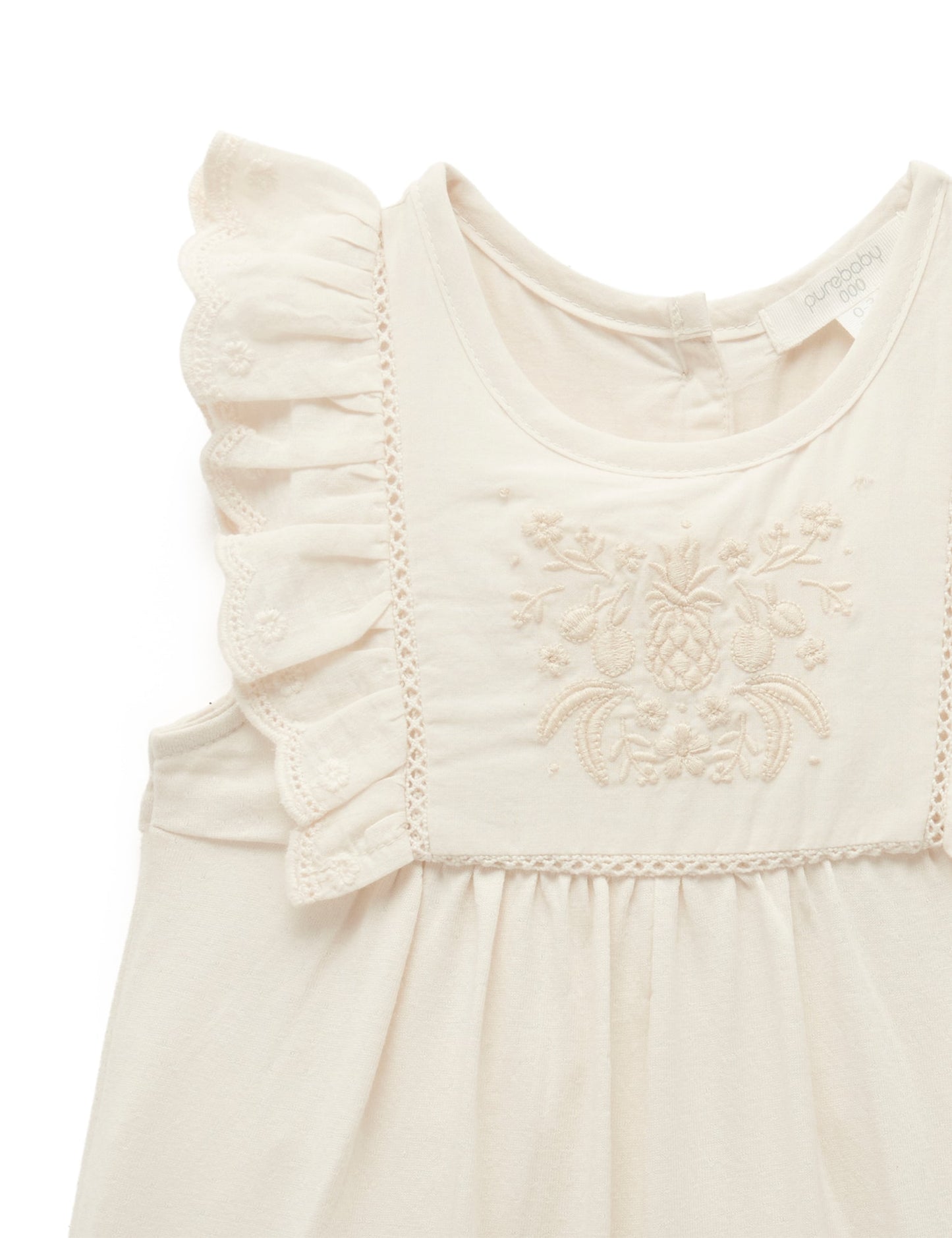 Pointelle Romper & Headband Set