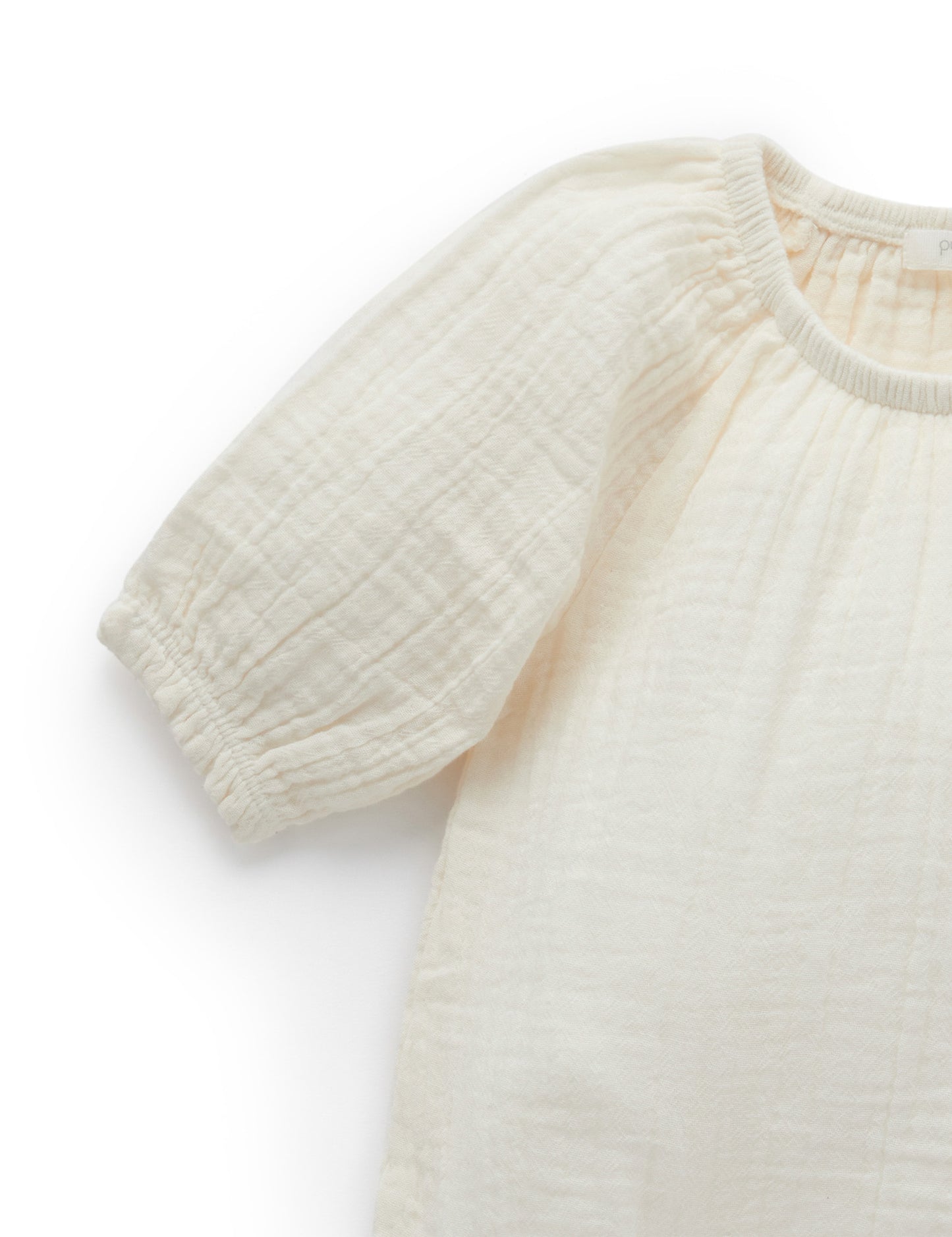 Pull On Blouse - Cloud