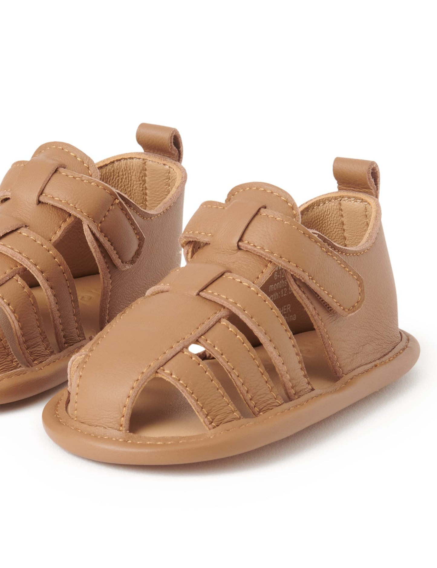 Leather Sandals - Tan