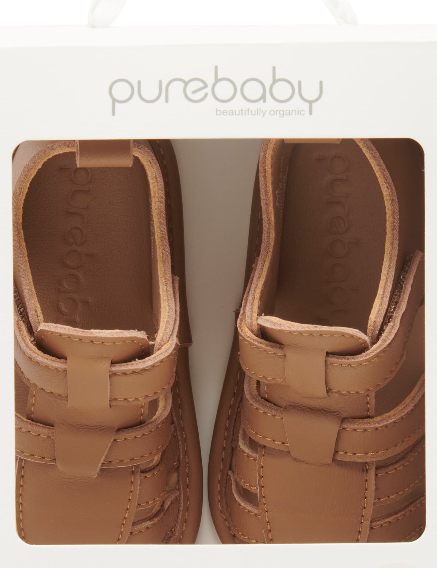 Leather Sandals - Tan