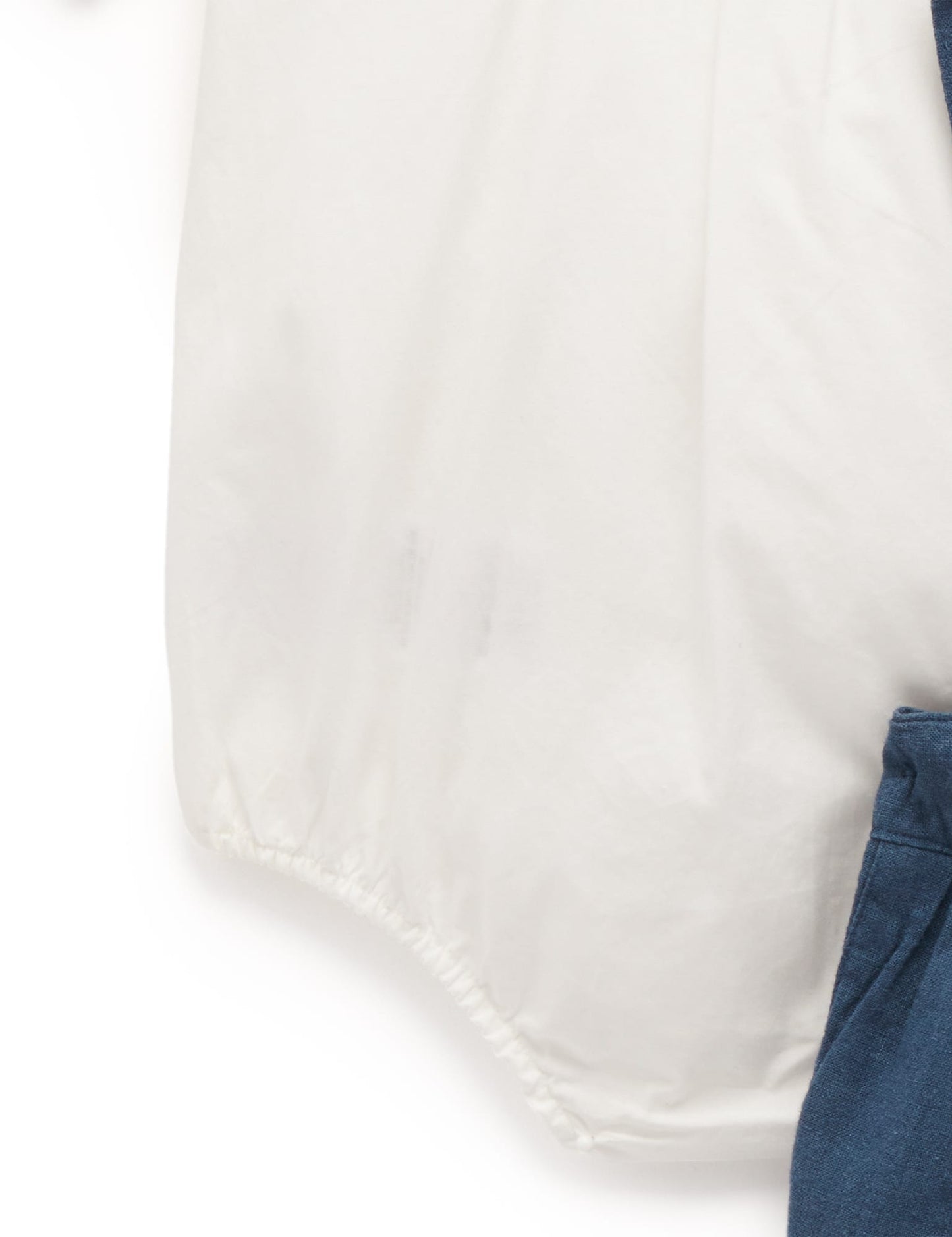 S/S Dress Shirt Bodysuit & Overall Set