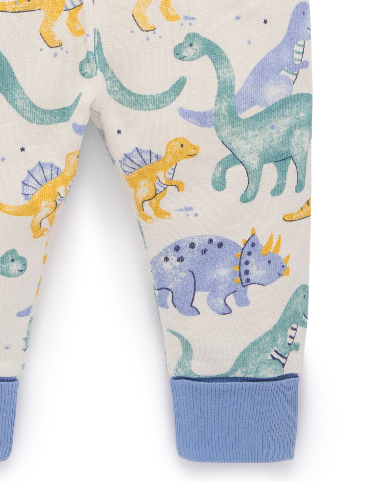 LS Textured Dinosaur PJ Set