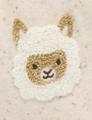 Fiesta Friends Cardigan - Llama