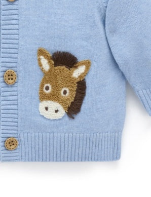Fiesta Friends Cardigan - Horse