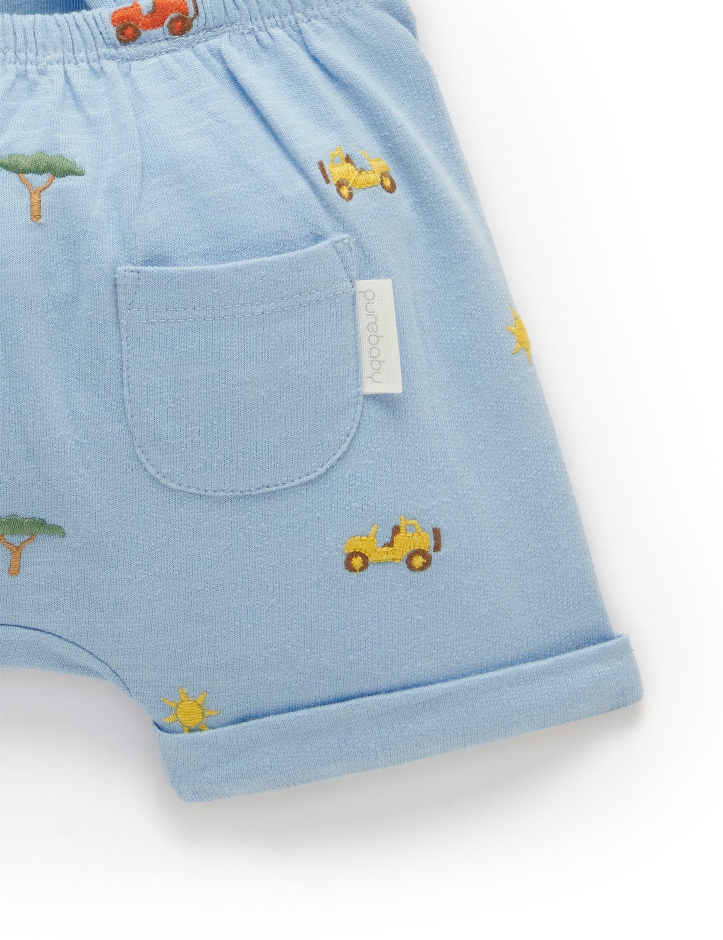 Broderie Overalls - Safari
