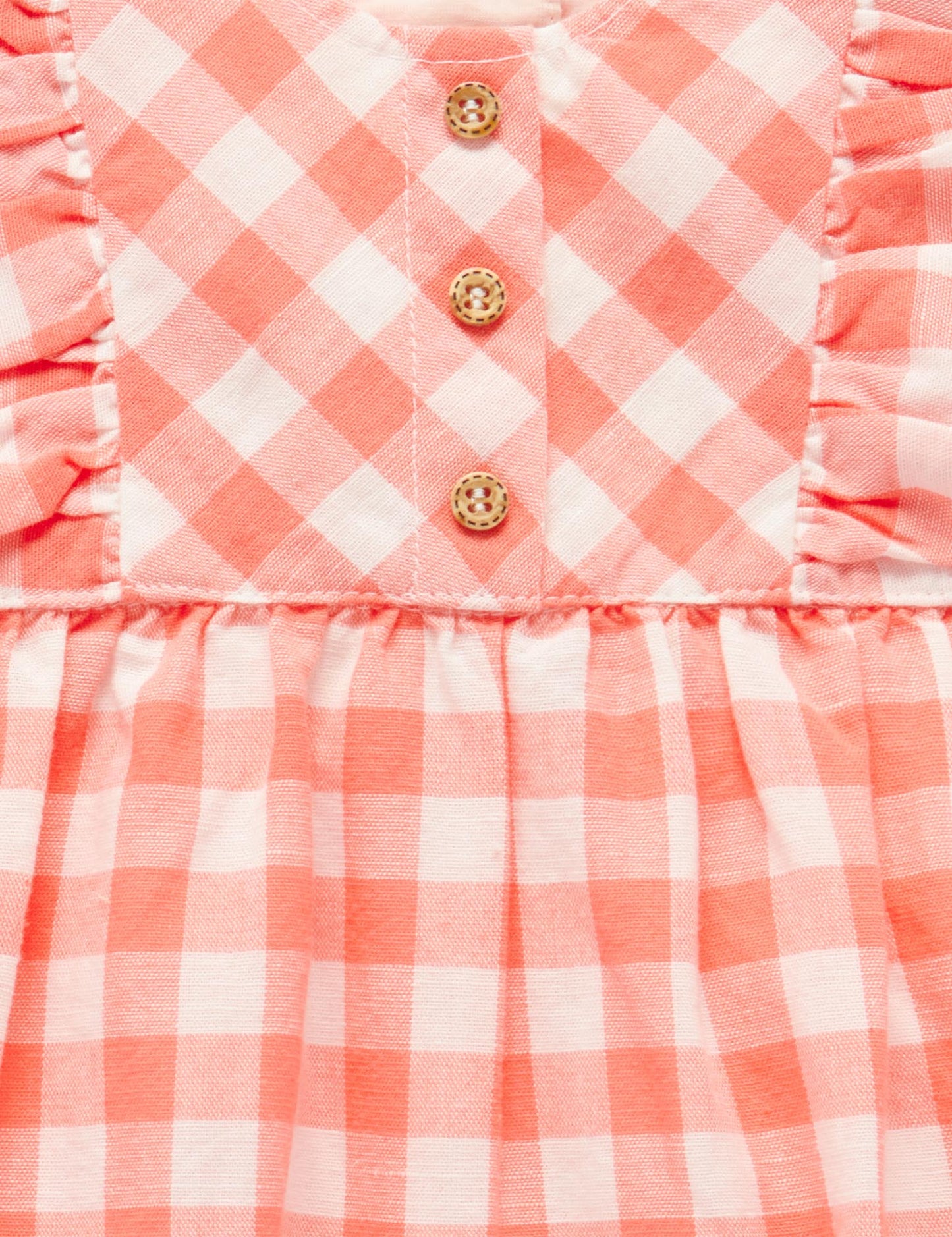 Gingham Romper