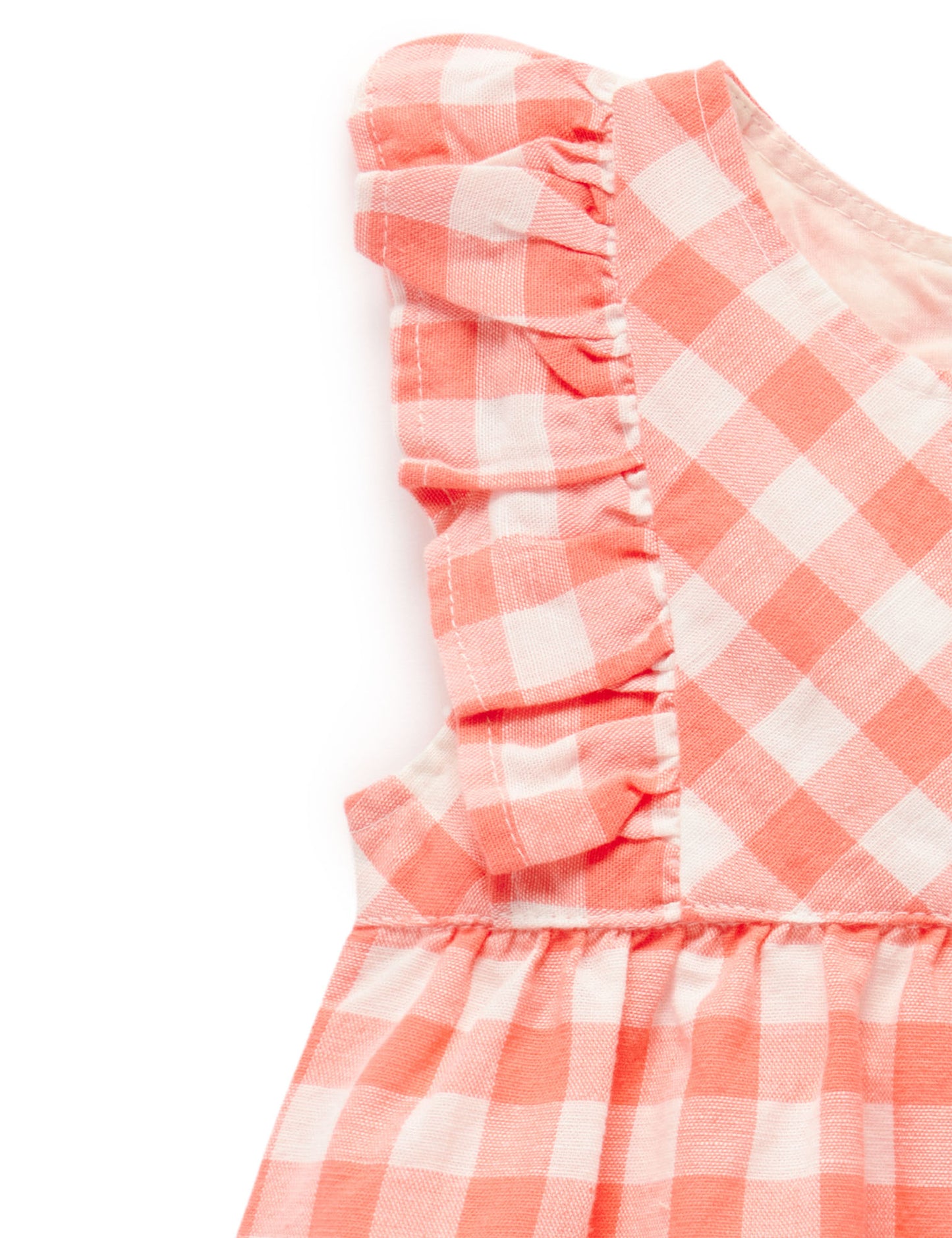 Gingham Romper