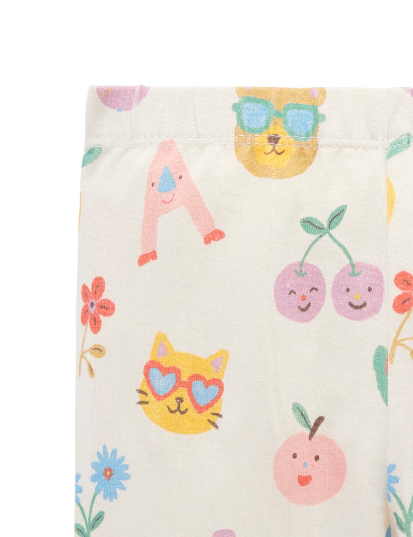 Bike Short in Friendship Print