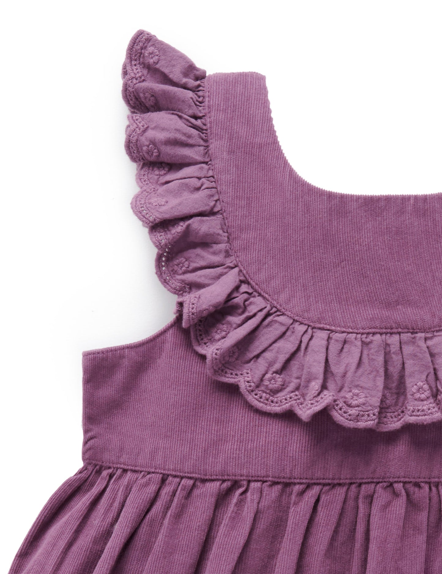 Corduroy Pinnie in Heather