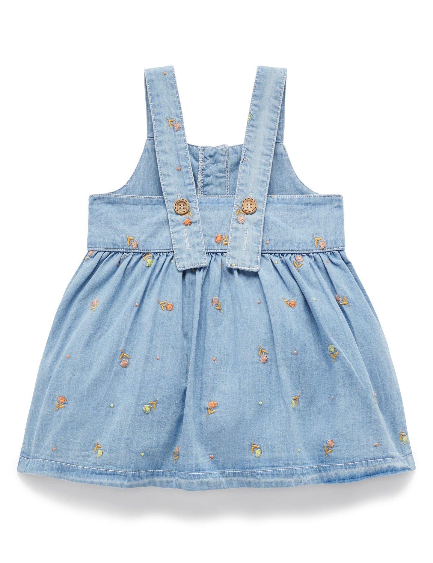 Embroidered Pinnie - Tufted Floral Broderie
