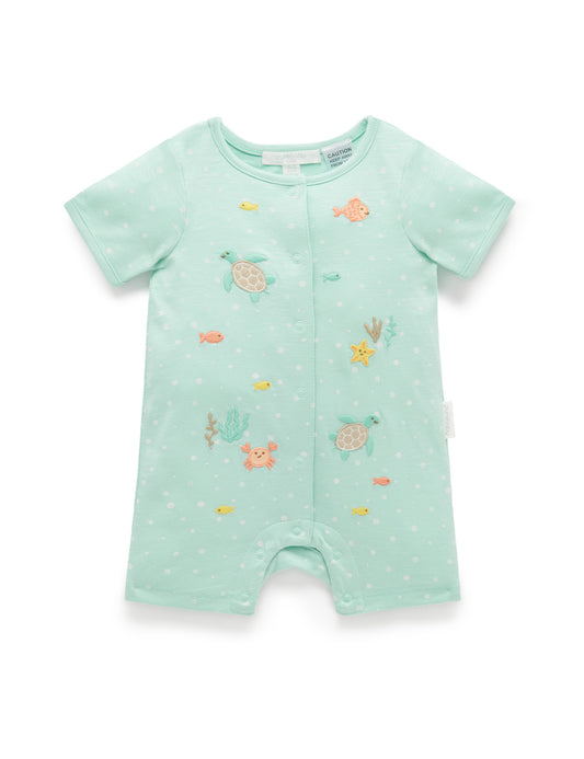 Under the Sea Short Growsuit