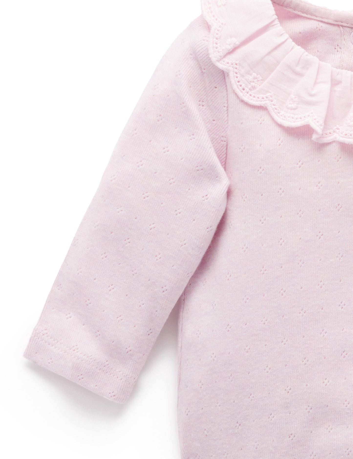 Ruffle Bodysuit in Primrose