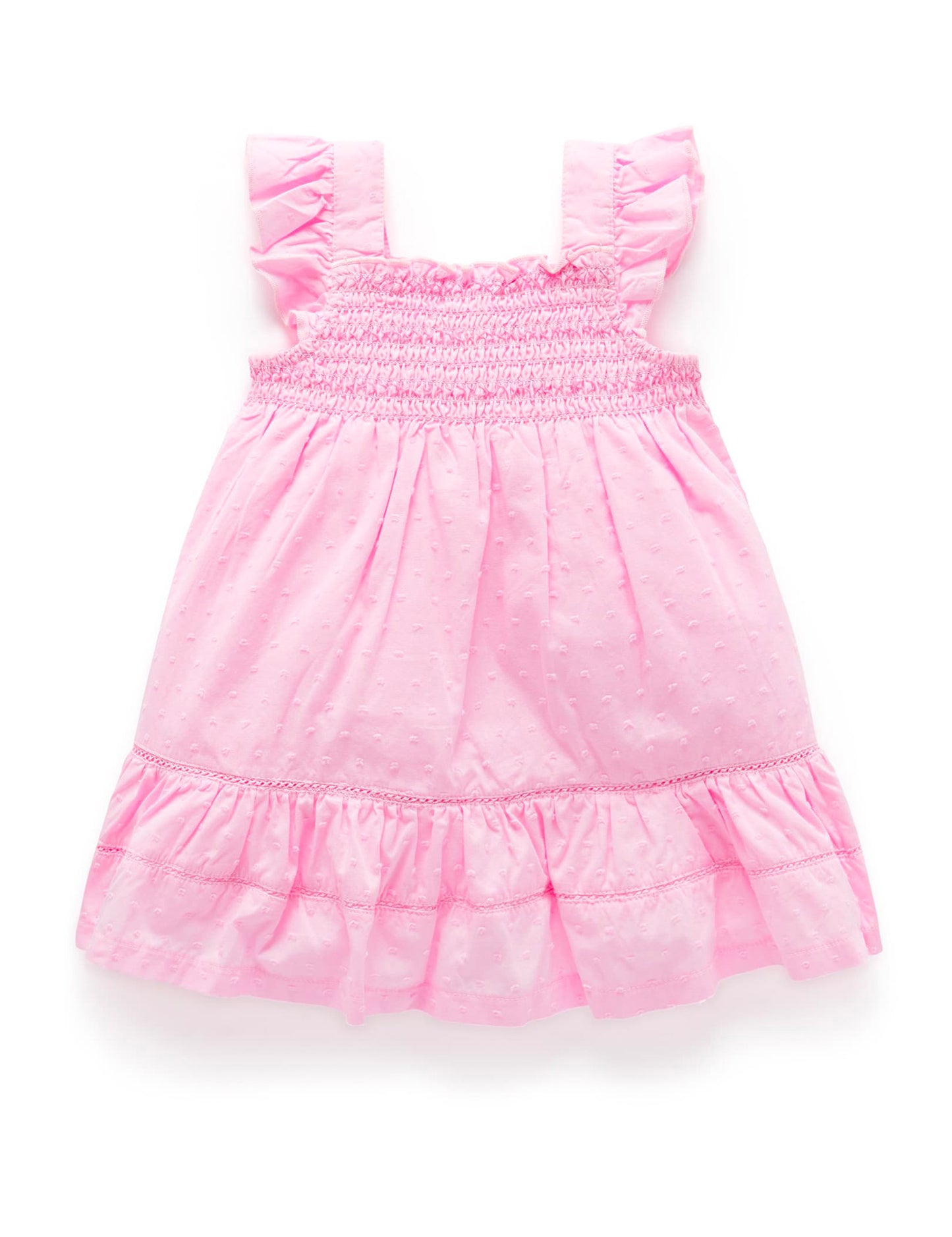 Shirred Dress - Tourmaline