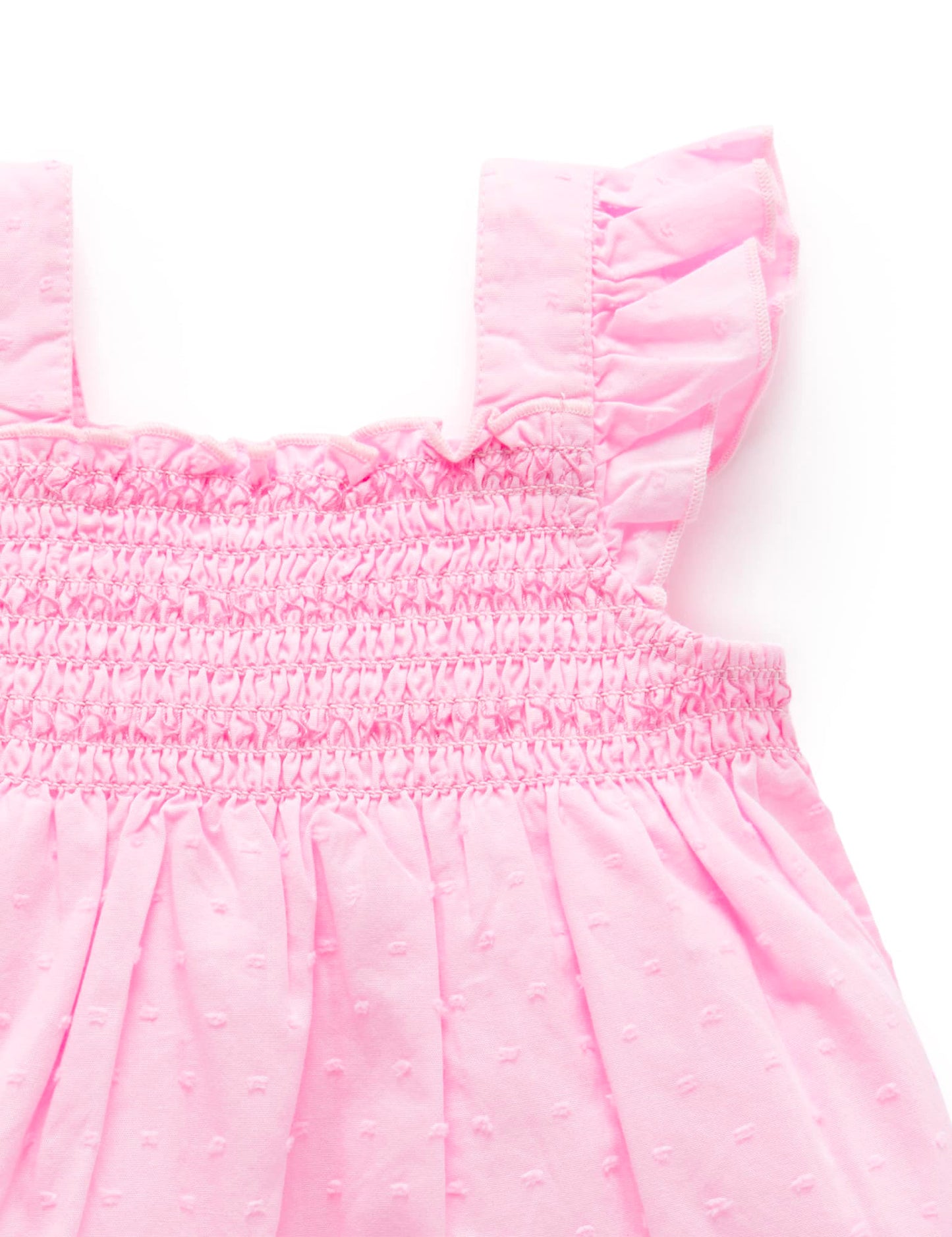 Shirred Dress - Tourmaline