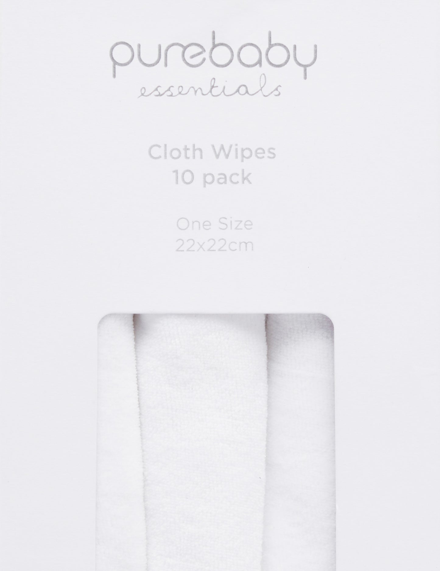 Cloth Wipes - 10 Pack