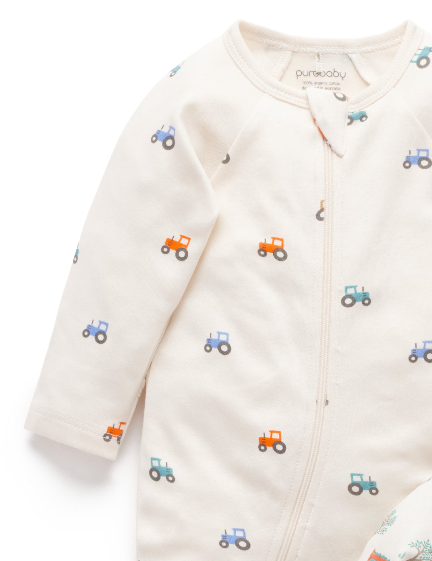 Vehicles Zip Growsuit 2 Pack