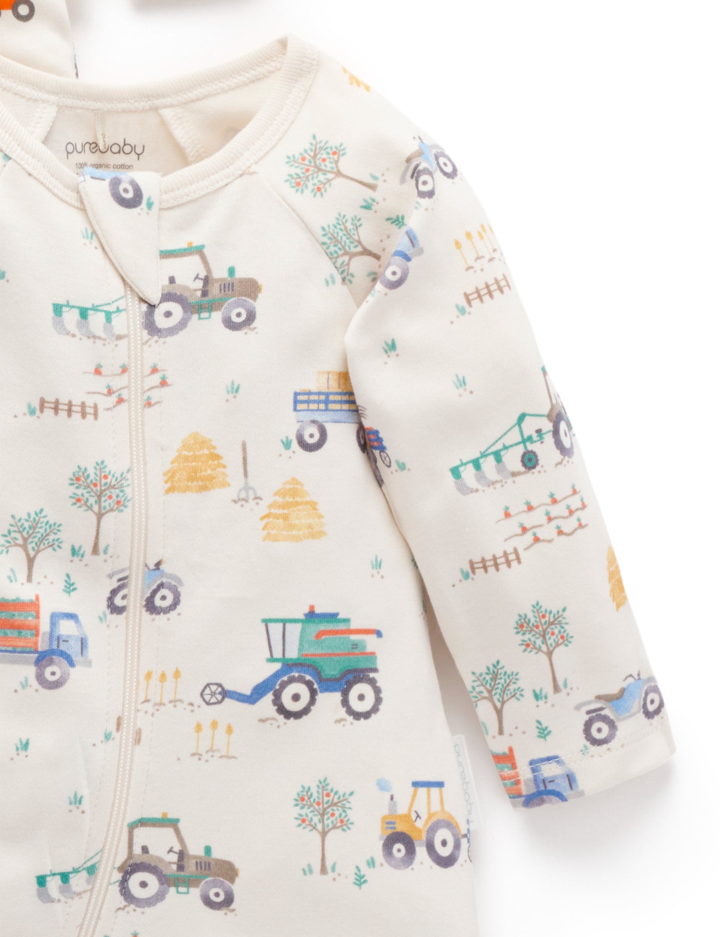 Vehicles Zip Growsuit 2 Pack