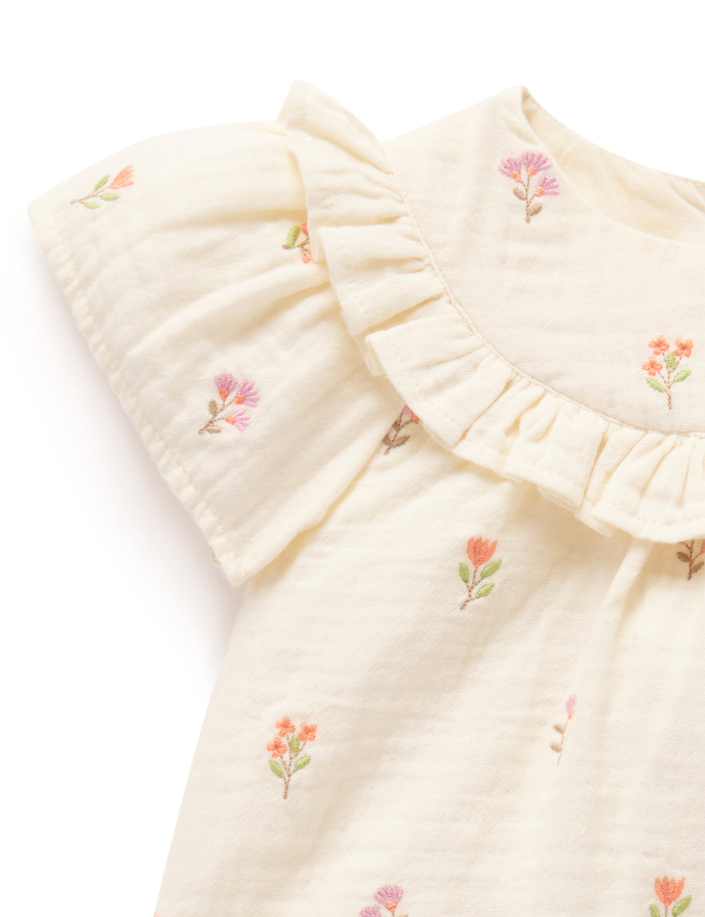 Cloud Spring Embroidered Set