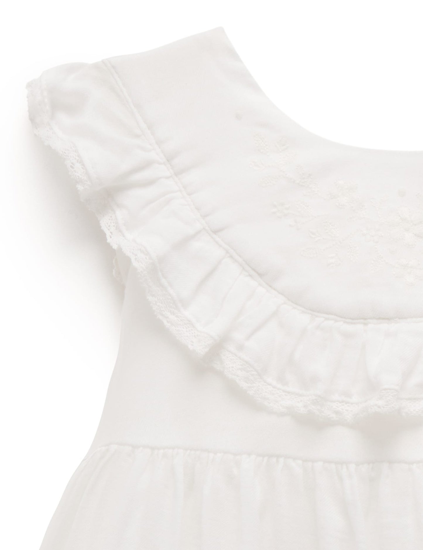 Vanilla Ruffle Dress