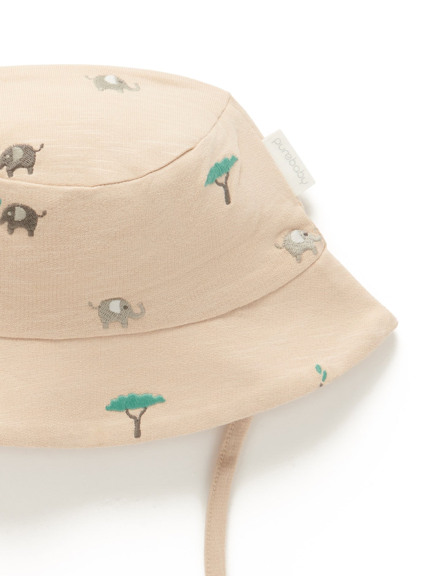 Broderie Hat - Elephant