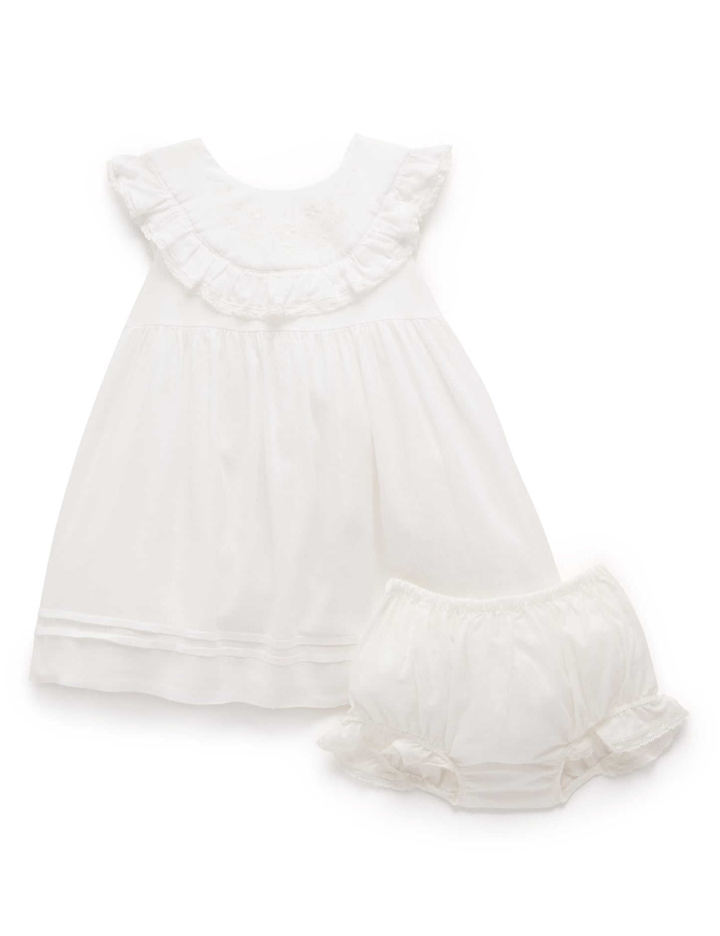 Vanilla Ruffle Dress