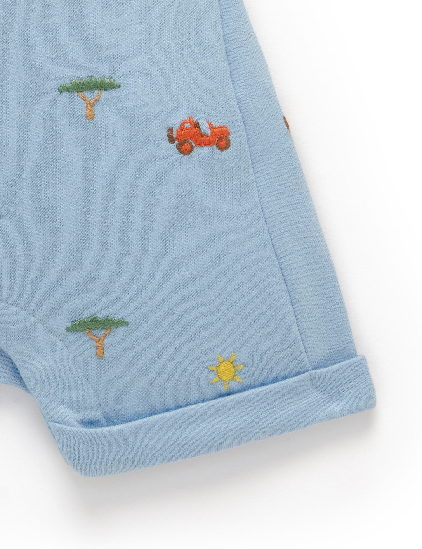 Broderie Overalls - Safari