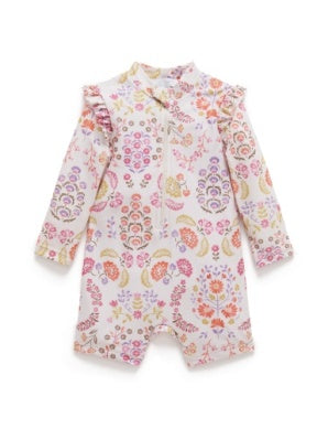 Printed L/S Rashie - Paisley