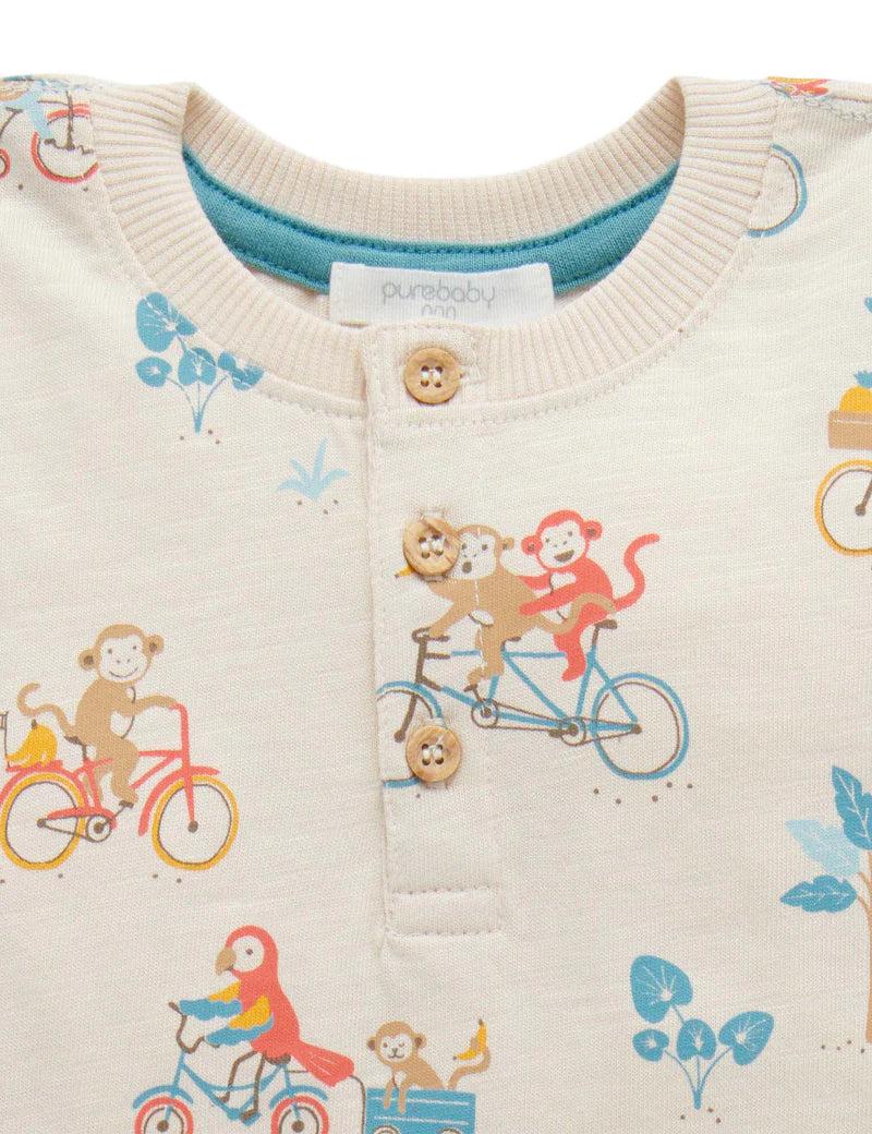Henley cycling shirt