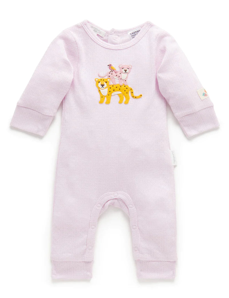 Pointelle Growsuit
