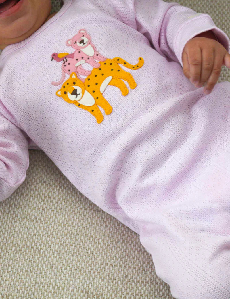 Pointelle Growsuit
