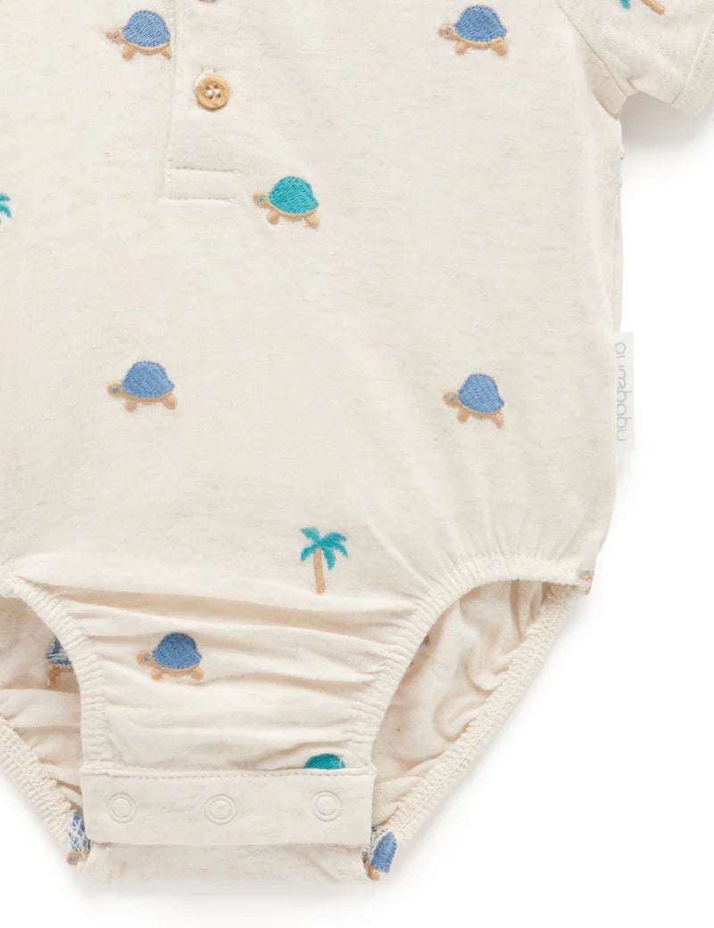 Embroidered Bodysuit