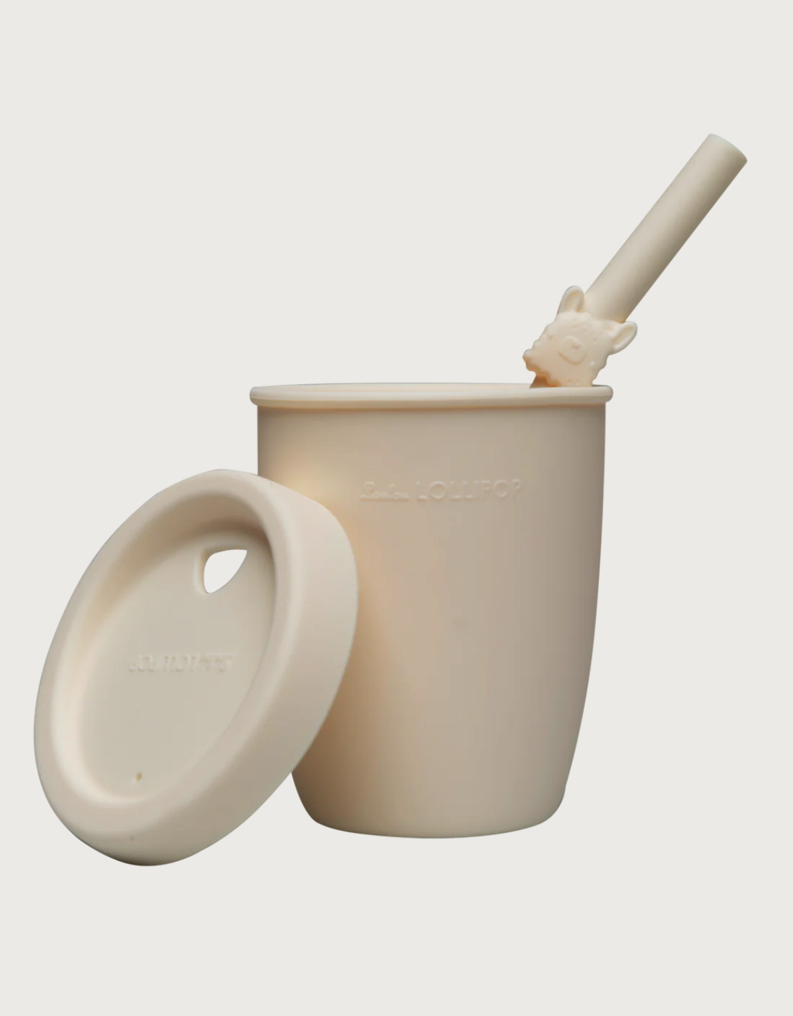Kids Silicone Cup with Straw - Born To Be Wild
