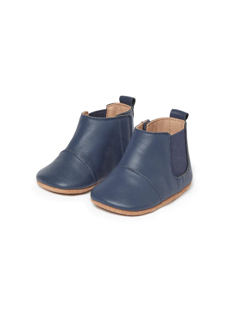 Leather Chelsea Booties