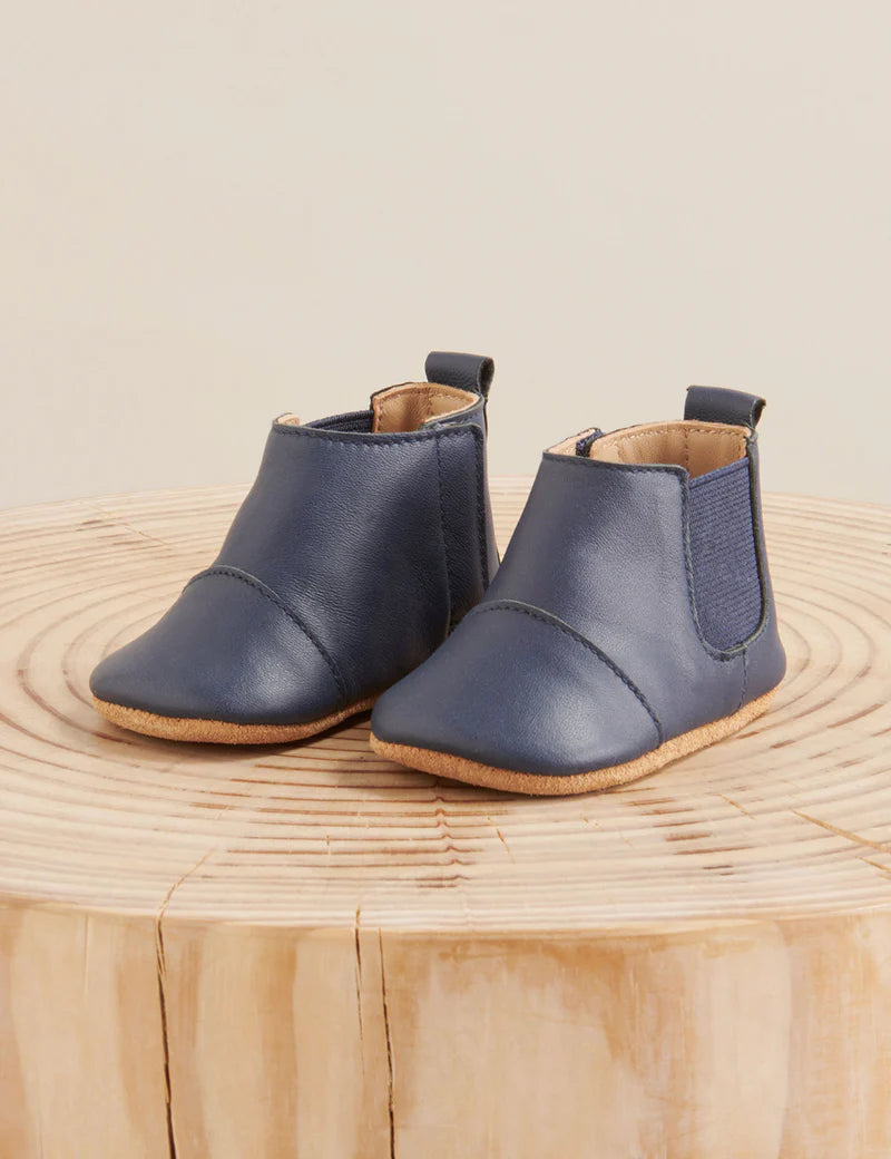 Leather Chelsea Booties