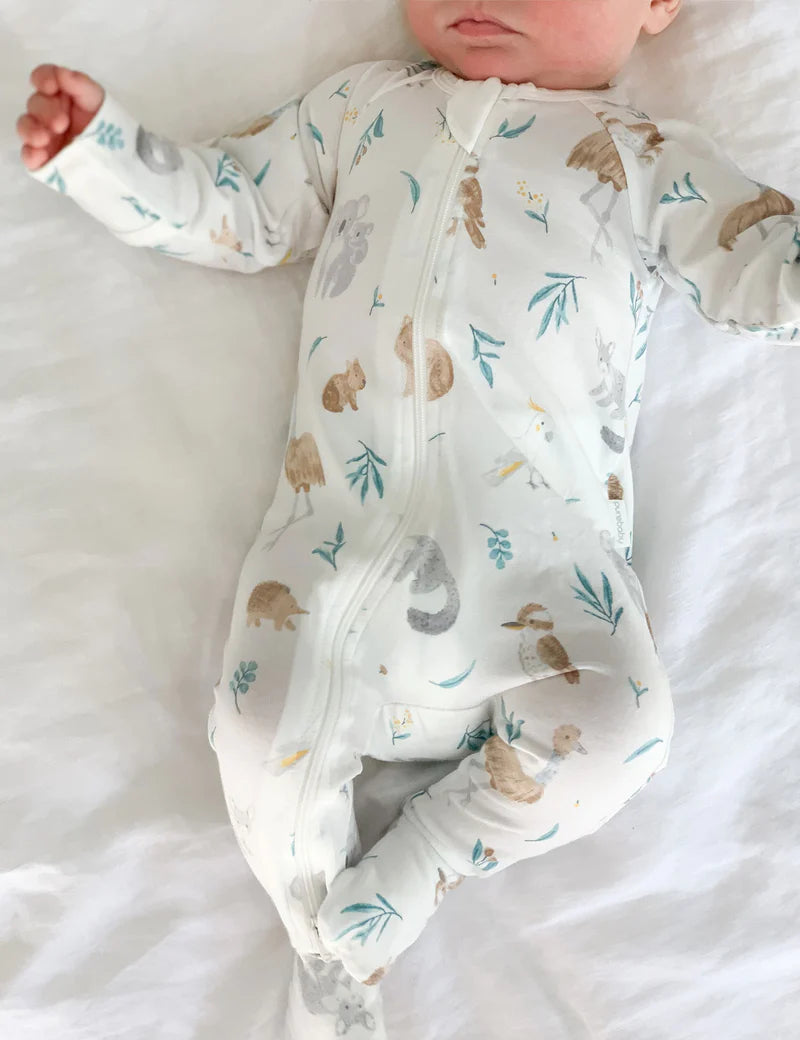 Eucalyptus Friends Zip Growsuit