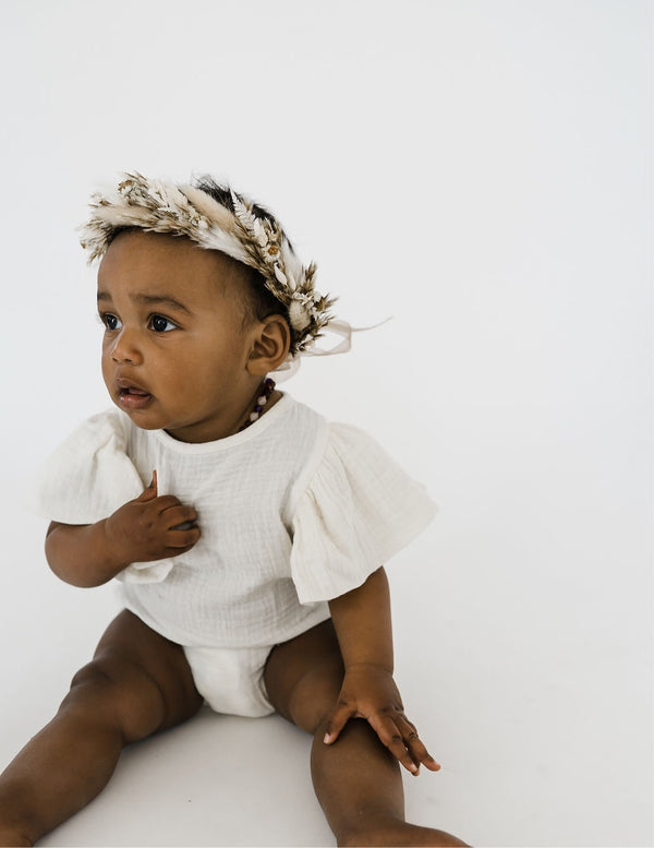 Muslin Bubble Romper