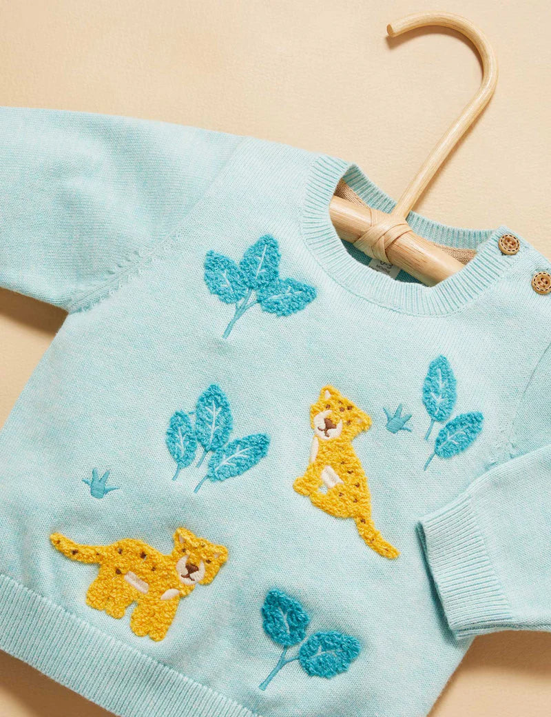 Blue Jungle Jumper